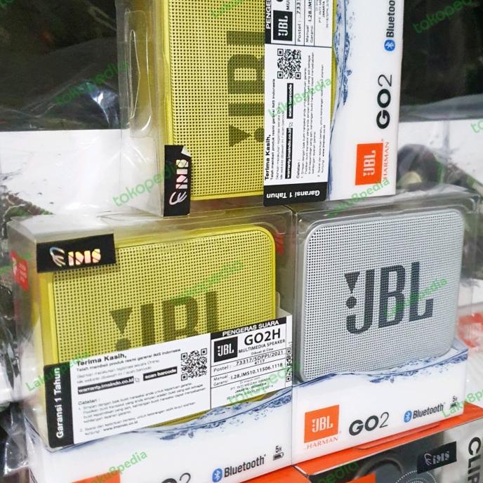 Jbl Go Original 100% Resmi Ims Bluetooth Speaker Spiker Speker Salon