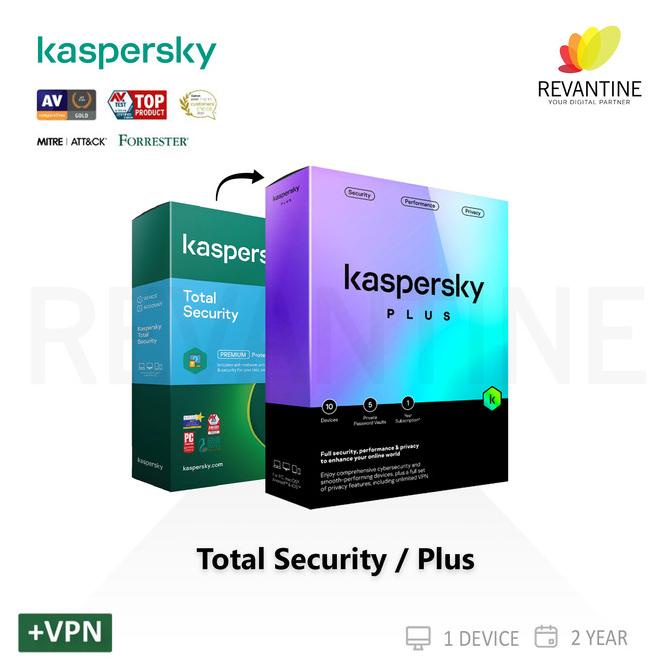 Antivirus Kaspersky Total Security 1 Device 2 Tahun