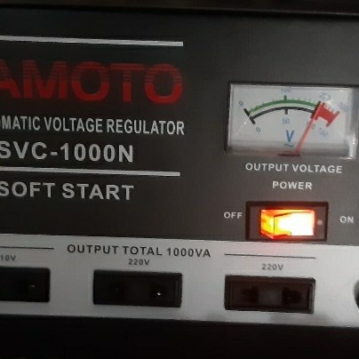 Stabiliser SAMOTO 1000 SVC1000 SVC-1000VA stavolt stabilizer