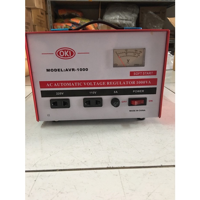 STABILIZER REGULATOR LISTRIK OKI 1000 WATT
