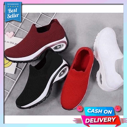 Sepatu Wanita Terbaru 2023 Sport Cewek Cewe Wsnita Slip On Casual Anti Air Remaja Sandal Perempuan S