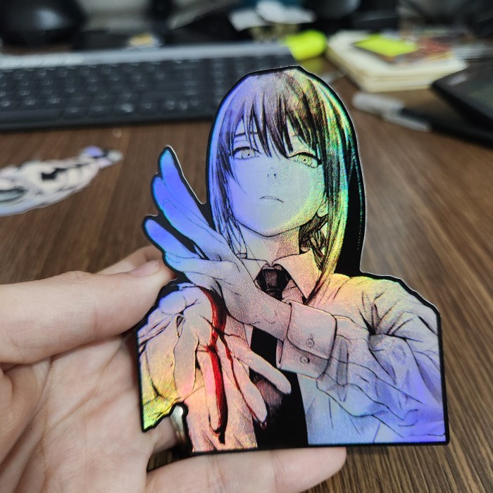 

Sticker Hologram Anime - PSH1742 - Chainsaw Man - Makima