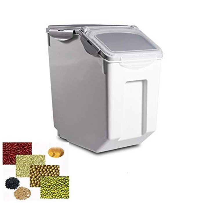 Octanita_Id- Waqia 33Lb Large Food Storage Container Dry Food Flour Rice Container