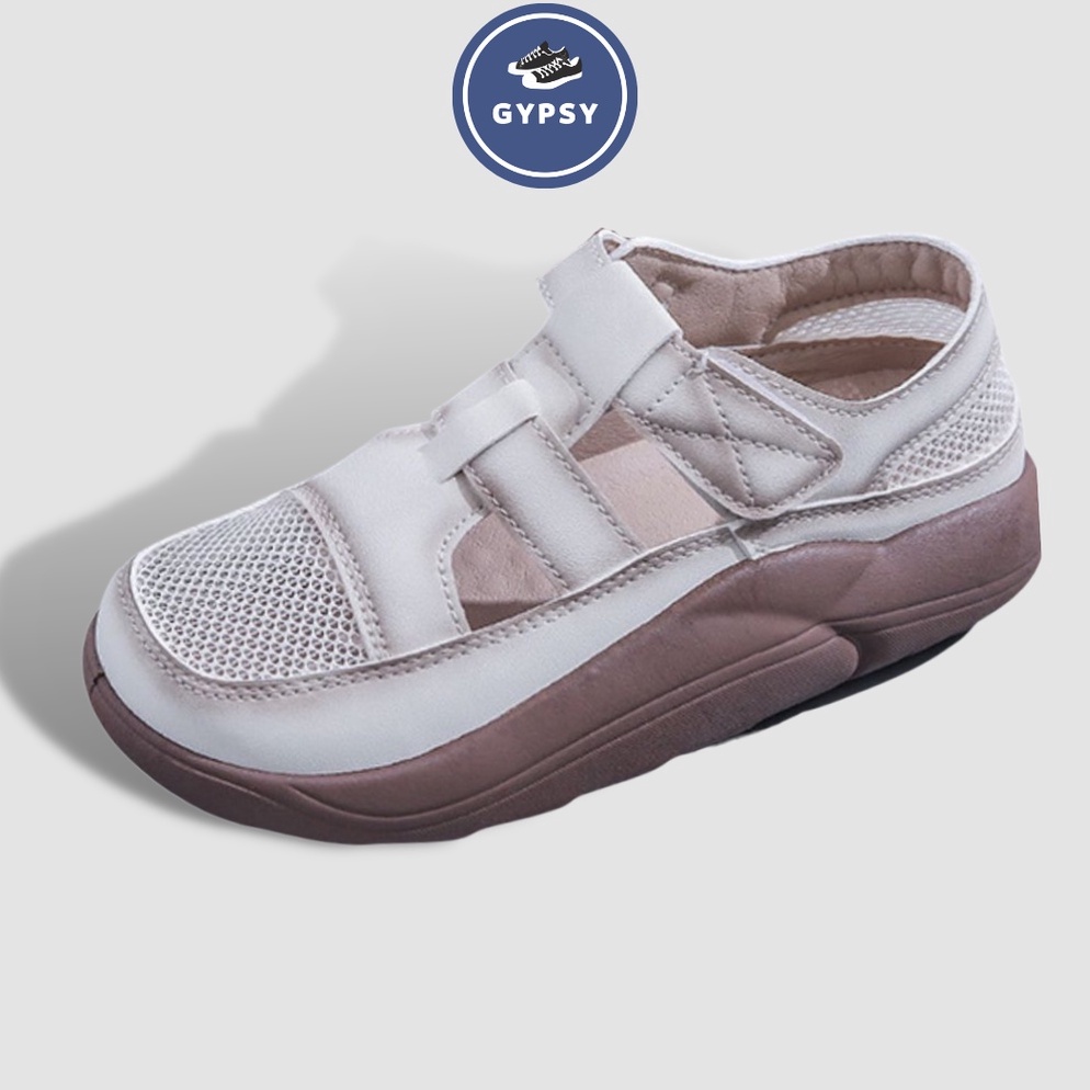 MURAH Gypsy - Summer Korean New Mesh Sepatu Sneakers Runner Wanita Slip On Import Sneaker XCR601