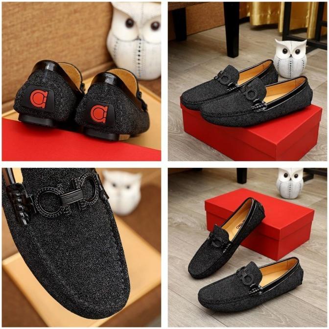 SEPATU BRANDED PRIA SEPATU PRIA IMPORT SEPATU LOAFERS BRANDED MIRROR H 25 - 39 EL09I09A82L