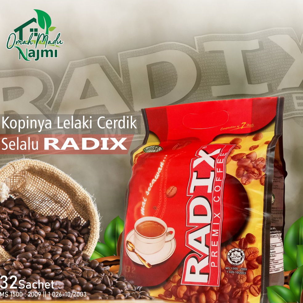 

Pasti murah RADIX KOPI PRACAMPURAN PREMIX COFFEE MAI SECAWAN 32 SACHETS HPA Z0Z