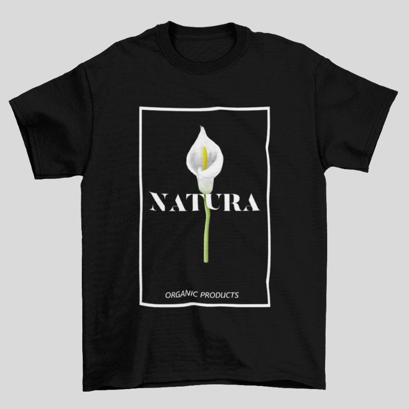 T-shirts Lavier Natura Black