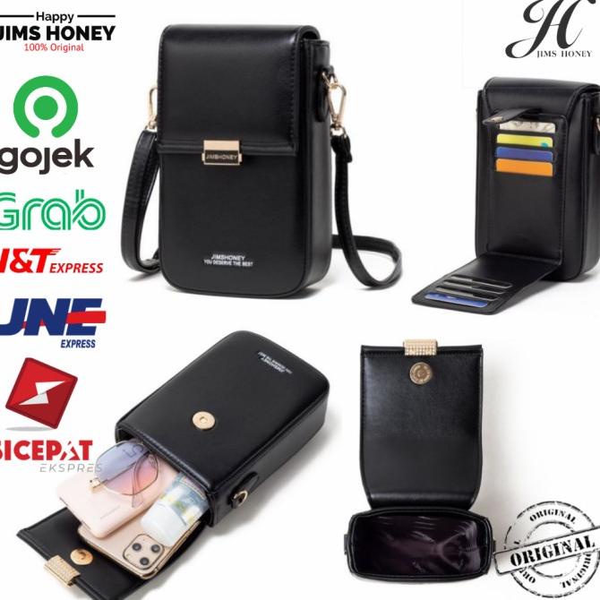 Tas Kecil Wanita Minibag Multifungsi Dompet Hp Kartu Jims Honey Lula
