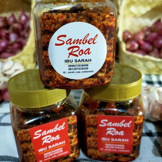 

SAMBAL ROA IBU SARAH MAKNYUSSS