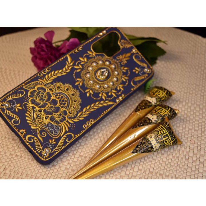 

sb✣Model Baru✷☋ henna aisyah - henna craft gold dan silver best seller 1pcc 10rb S79