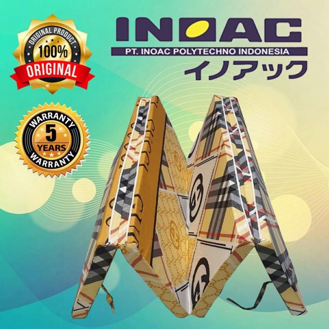 Kasur Busa Lipat 4 Inoac 70X200X5 Cm