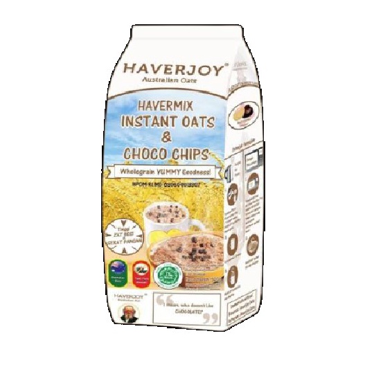 

[KODE PRODUK WYCMQ4040] Haverjoy Havermix Instant Oat & Choco Chips 1 KG