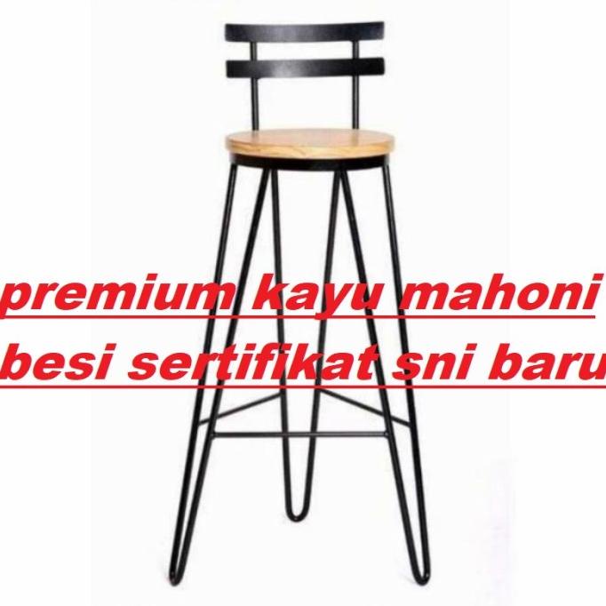 Tinggi 70Cm Kursi Cafe / Kursi Bar / Bangku Cafe / Bangku Bar