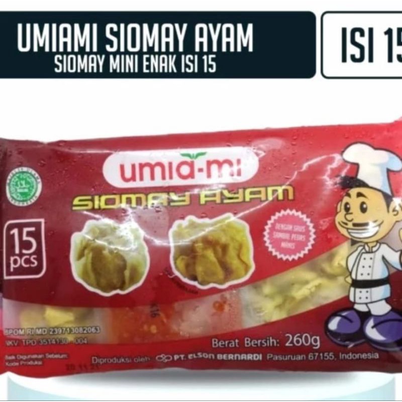 

Umiami Siomay Ayam 15s 260gr Umia - Mi