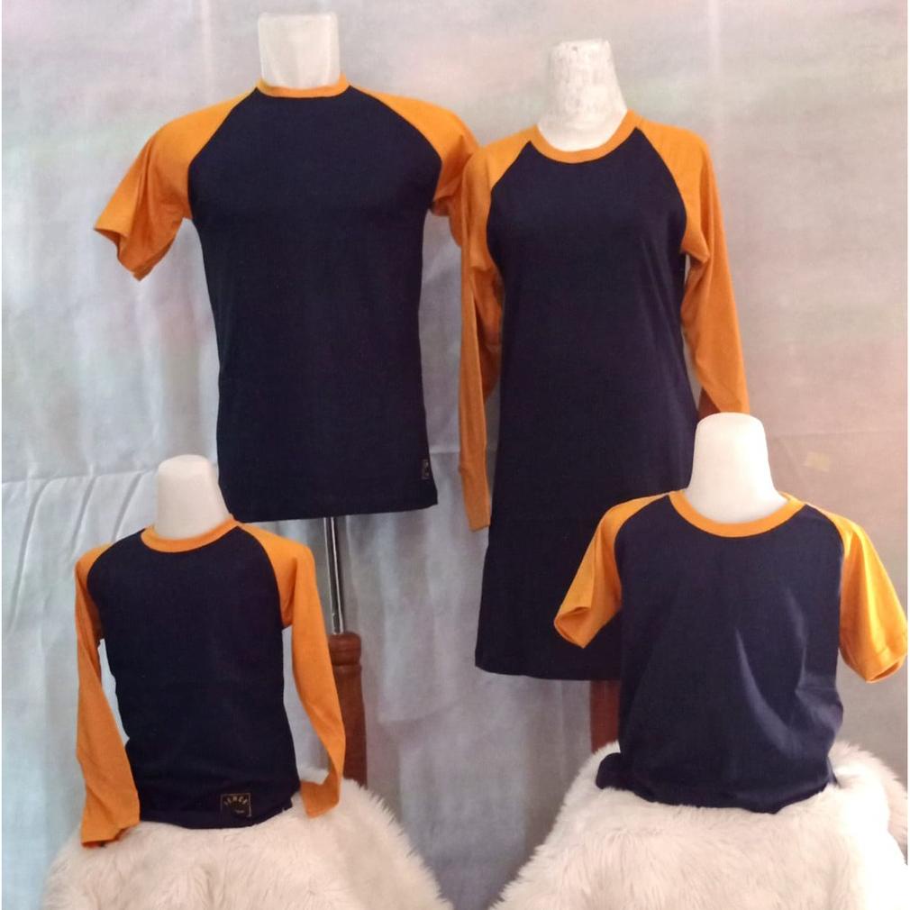 TERMURAH KAOS POLOS S-XXXL Kaos Polos Reglan Couple Keluarga Tunik Muslimah/Seragam Olahraga/Outbond