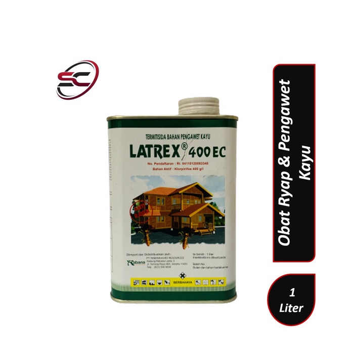 LATREX 400 EC - OBAT ANTI RAYAP & PENGAWET KAYU AMPUH BASMI RAYAP