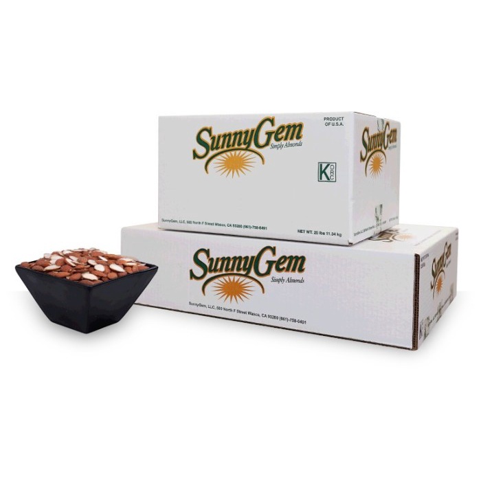 

Almond Flour Tepung Almond Sunny Gem 1 dus isi 25 lbs Premium Quality