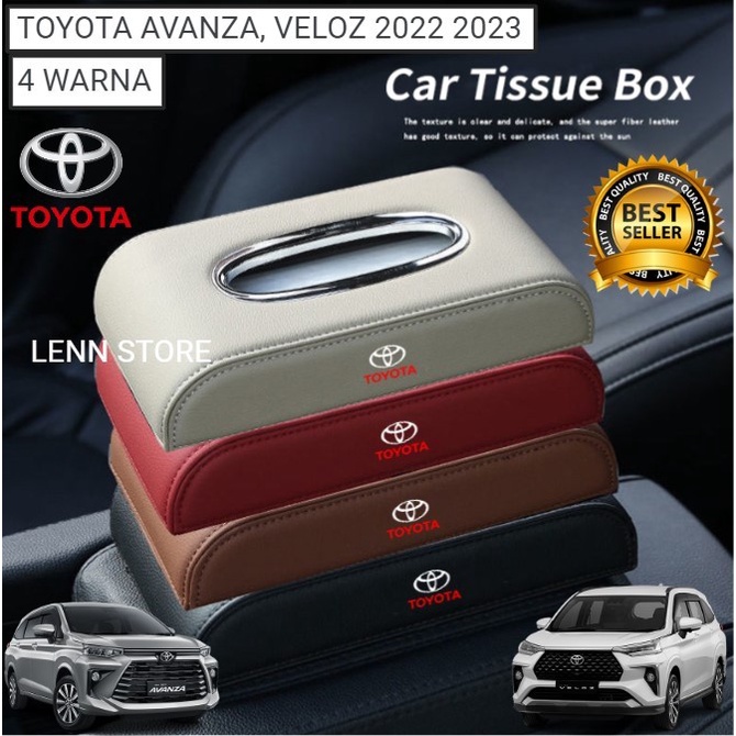 Terlaris Kotak Tempat Tisu Kulit Mobil Toyota Avanza Toyota Veloz 2022 2023