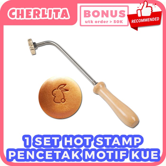 

Hot Stamp Cake Kue Chiffon Bolu Stempel Emboss Cetakan Cheesecake