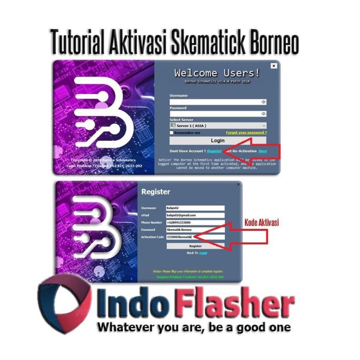 Borneo Schematic Hardware Solution Single Skematik Borneo Flasher 1 Pc