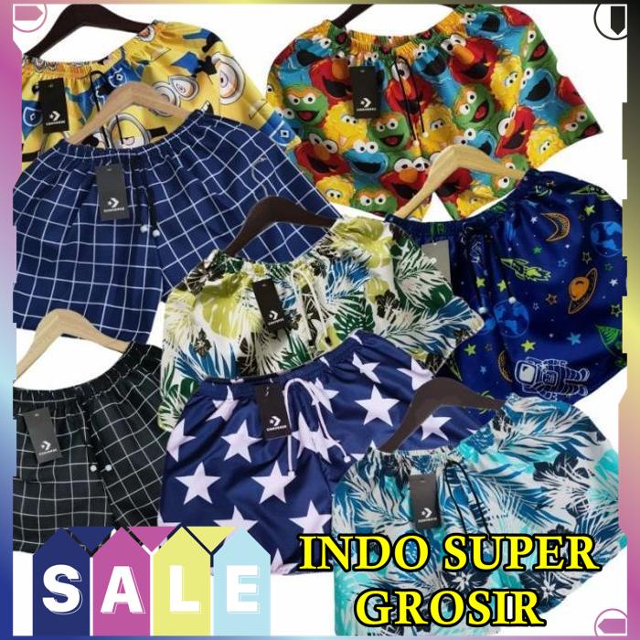 BOXER SEXY PRIA LOW BOXER UNISEX SHORT PANT SUMMER PANT CELANA PENDEK HIGHT QUALITY 