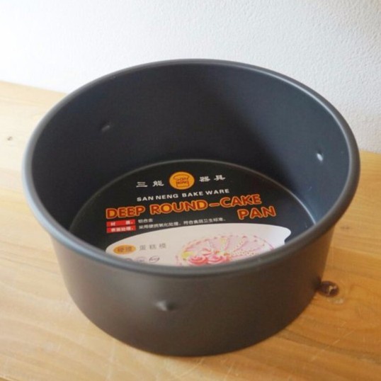 

Sanneng SN5153 - 8inch Deep Round Embossed Cake Pan / Loyang Bulat