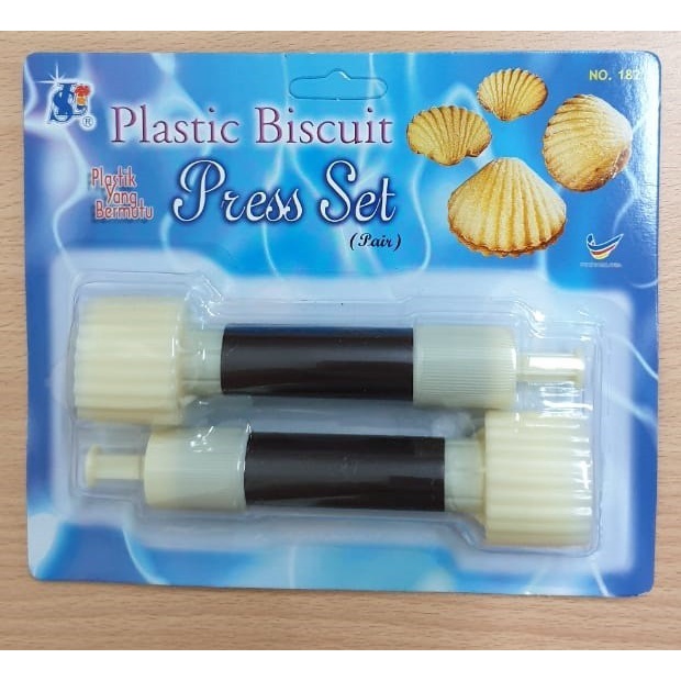 

Sin Lian Biskuit Mould / Plastik Biscuit Press Set / Cetakan Kerang