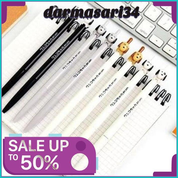 

PULPEN ANJING PENA BALLPOINT CETEK CUTE DOGGIE GEL SIGNATURE PEN BEST BRAND