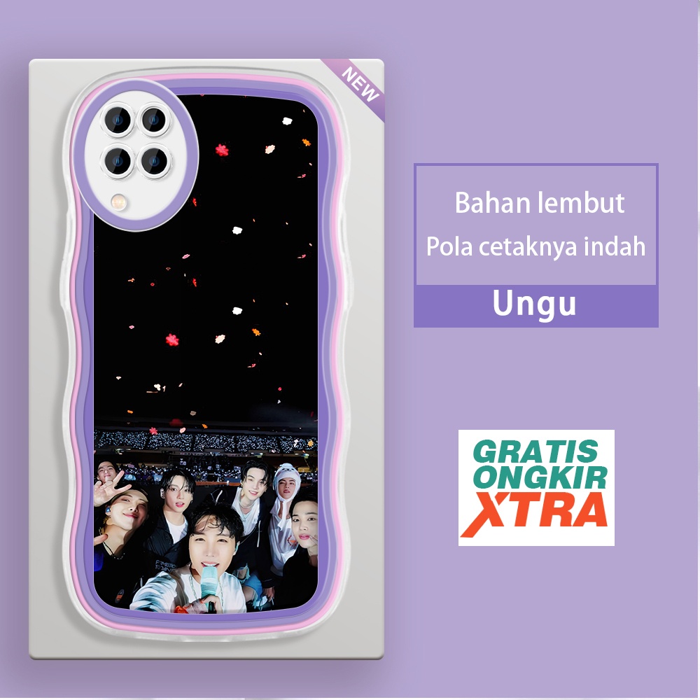 Mulia Samsung M02 M11 M12 M22 M32 M10 M21 M30S M23 5G Casing Ponsel Pola Konser BTS bintang Korea wa