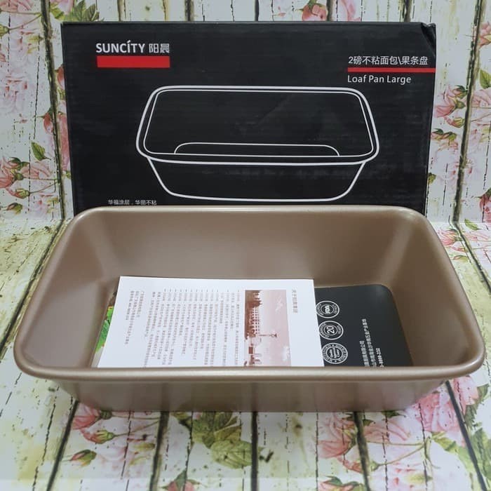 

Suncity 3231-10 - Loyang Roti / Loaf Baking Pan Large