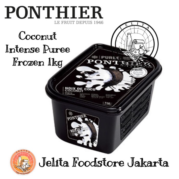 

Ponthier Coconut Intense Puree Frozen 1kg - buah beku