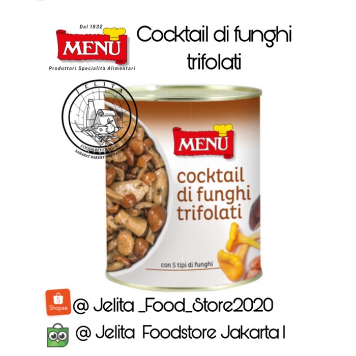 

Menu Cocktail of Mushooms Cooked 810gr