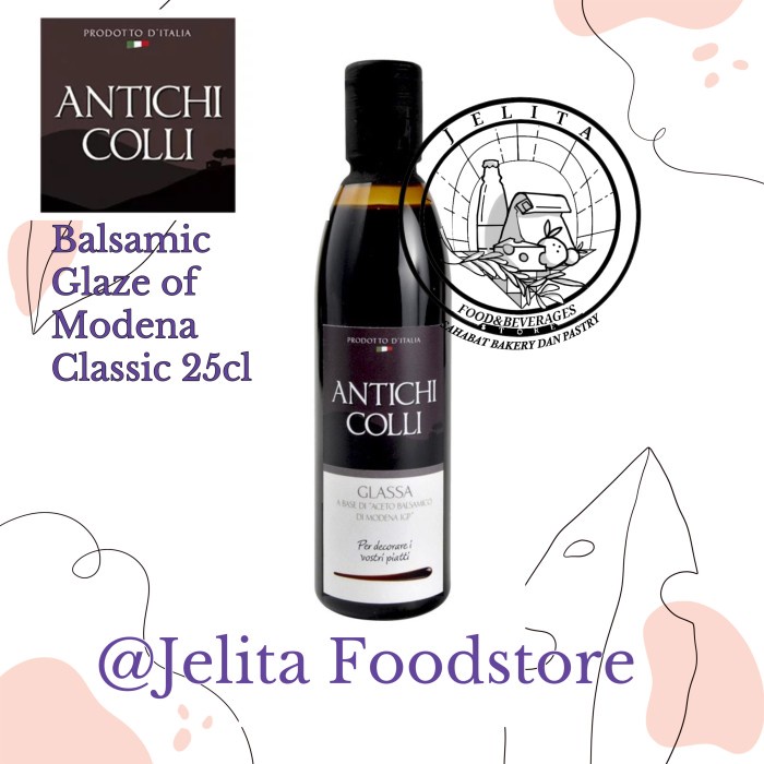 

Antichi Colli Balsamic Glaze of Modena Classic 25cl - cuka balsamic