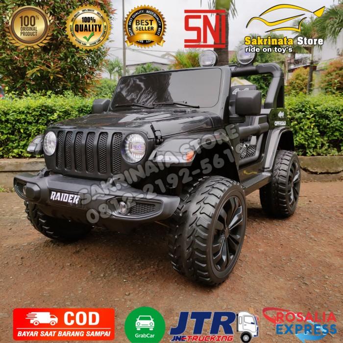 Terlaris Mobil Aki Mainan Anak Murah Jeep Rubicon 4Wd