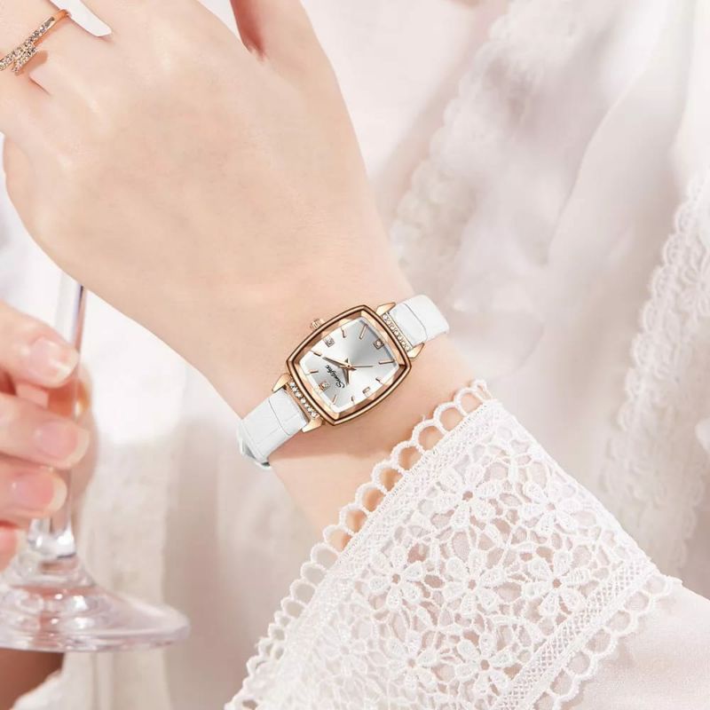 PROMOOOO!!! Jam Tangan Sunlifex Original Wanita Kulit Terlaris Kasual Fashion