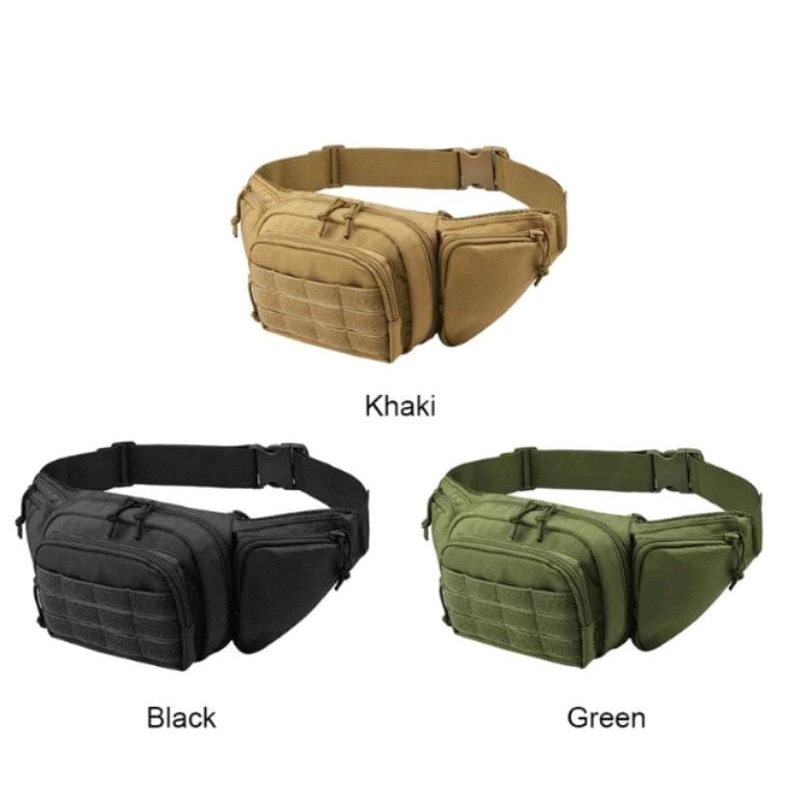 Tas Pinggang Pria / Tas Tactical Army Import /Waist bag