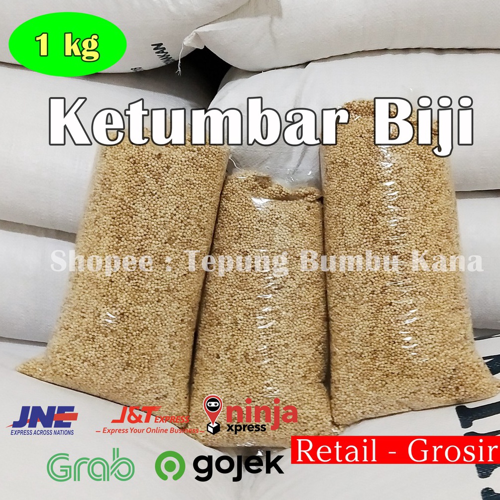 

Big sale Ketumbar Biji / Coriander MURNI - 1kg (Kualitas SUPER) 76