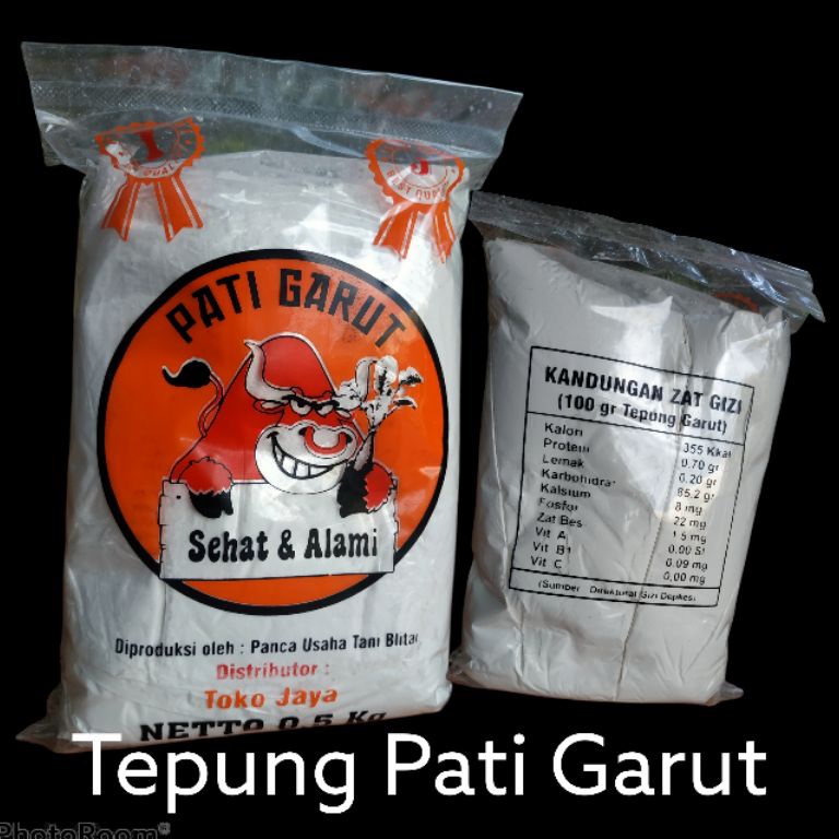 

Diskon Promo.. Tepung Pati Garut 500gr 100