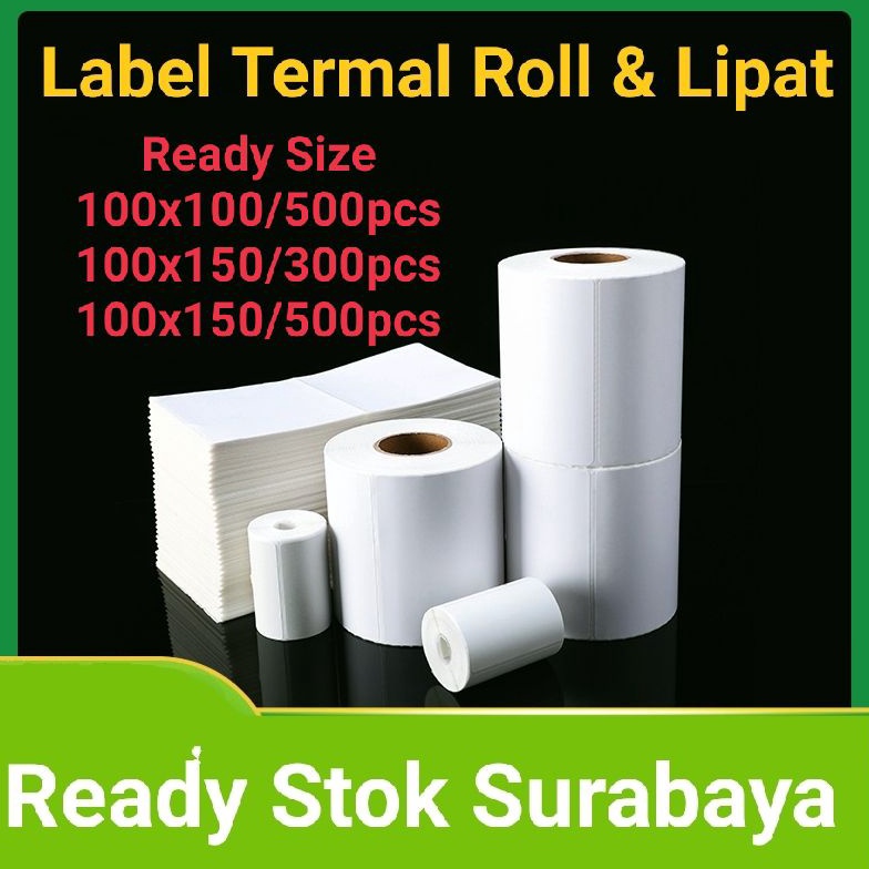 

3.3 Promo Brand [SKY Label]LABEL STICKER THERMAL 100 X 150/100x100 BARCODE A6/Label OLSHOP