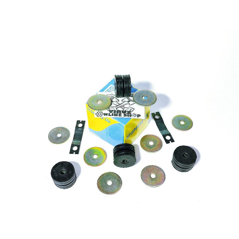 KARET KABIN CABIN FULL CHASIS SET / KARET BODY MOUTING CHASIS FULL SET SUZUKI SET SUZUKI CARRY 1.3 1