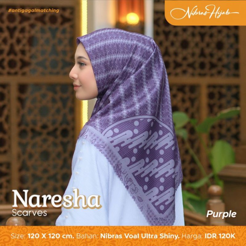 NIBRAS HIJAB NARESHA SCARVES NIBRAS HIJAB SEGI EMPAT