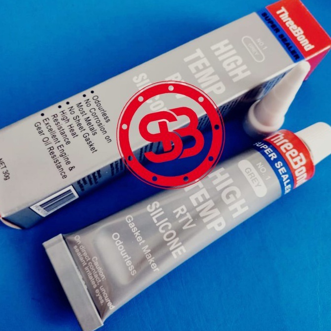 

BE6YA Lem Threebond SUPER SEALER NO.1 HIGH Temp RTV Silicone Grey ( Abu Abu ) 30gr 8ztyl