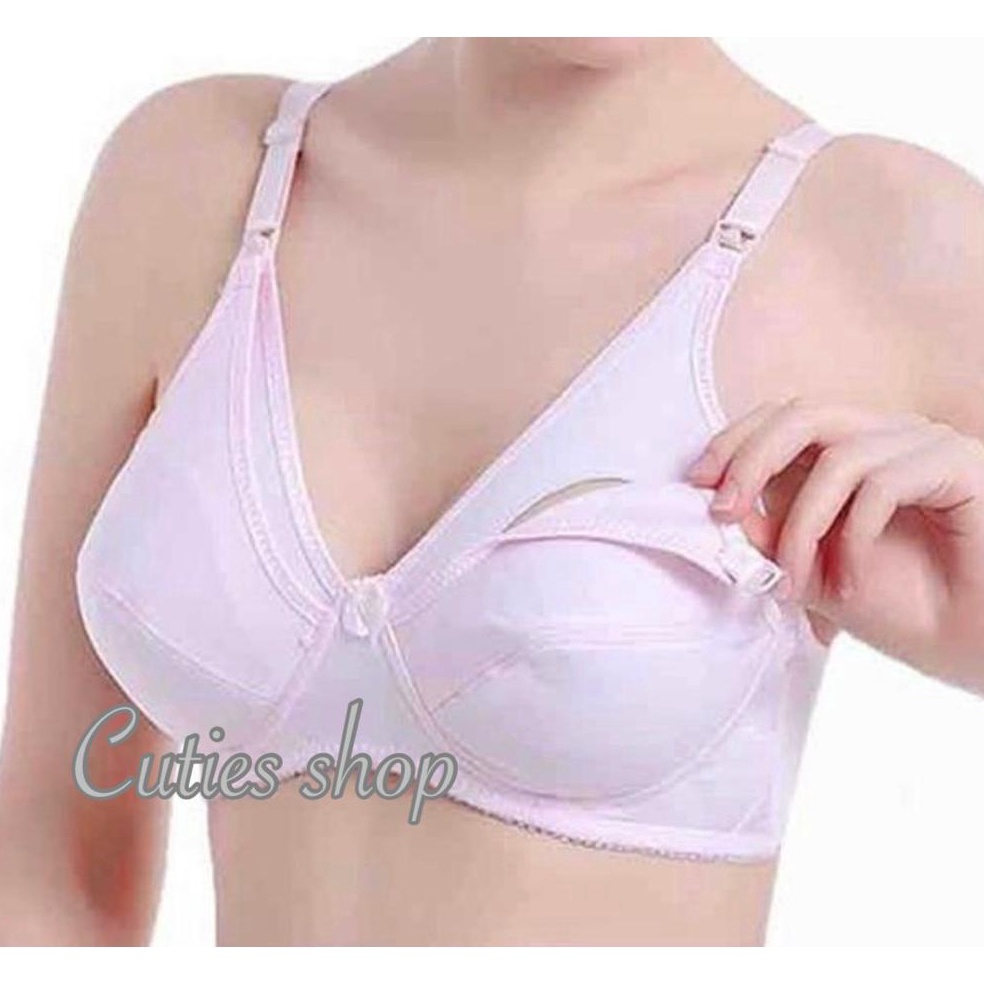 [Z➸6E.㊚) NURSING BRA NON BUSA MERK TELI SIZE 38 - 42 berrkualitas