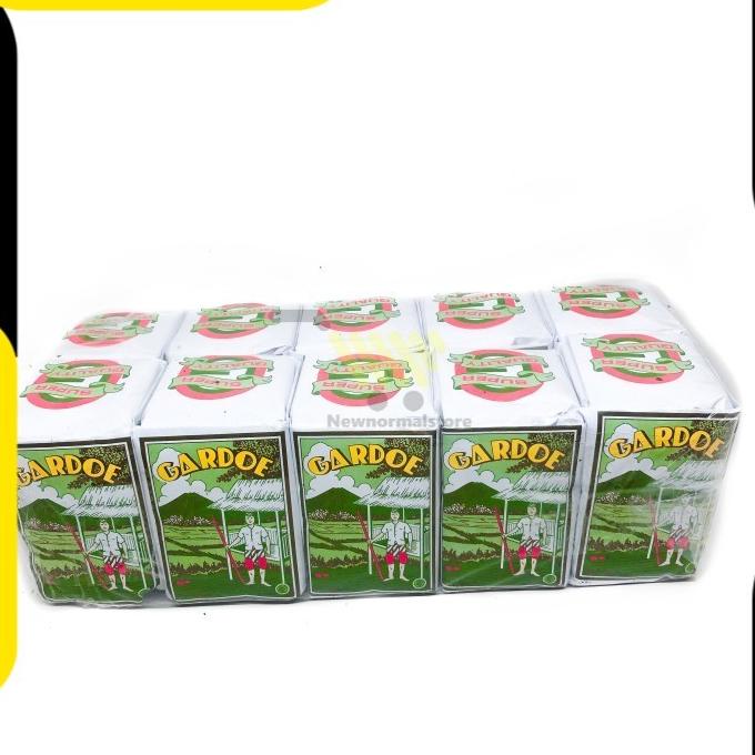 

10 Pcs Teh Cap Gardoe Hijau 40 Gram / Teh Wangi Bunga Melati Khas Solo