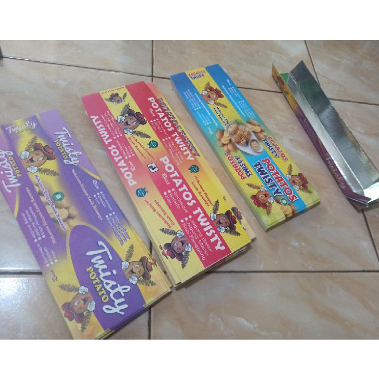 

Grosir.. Dus kentang spiral 100 pcs PVZ