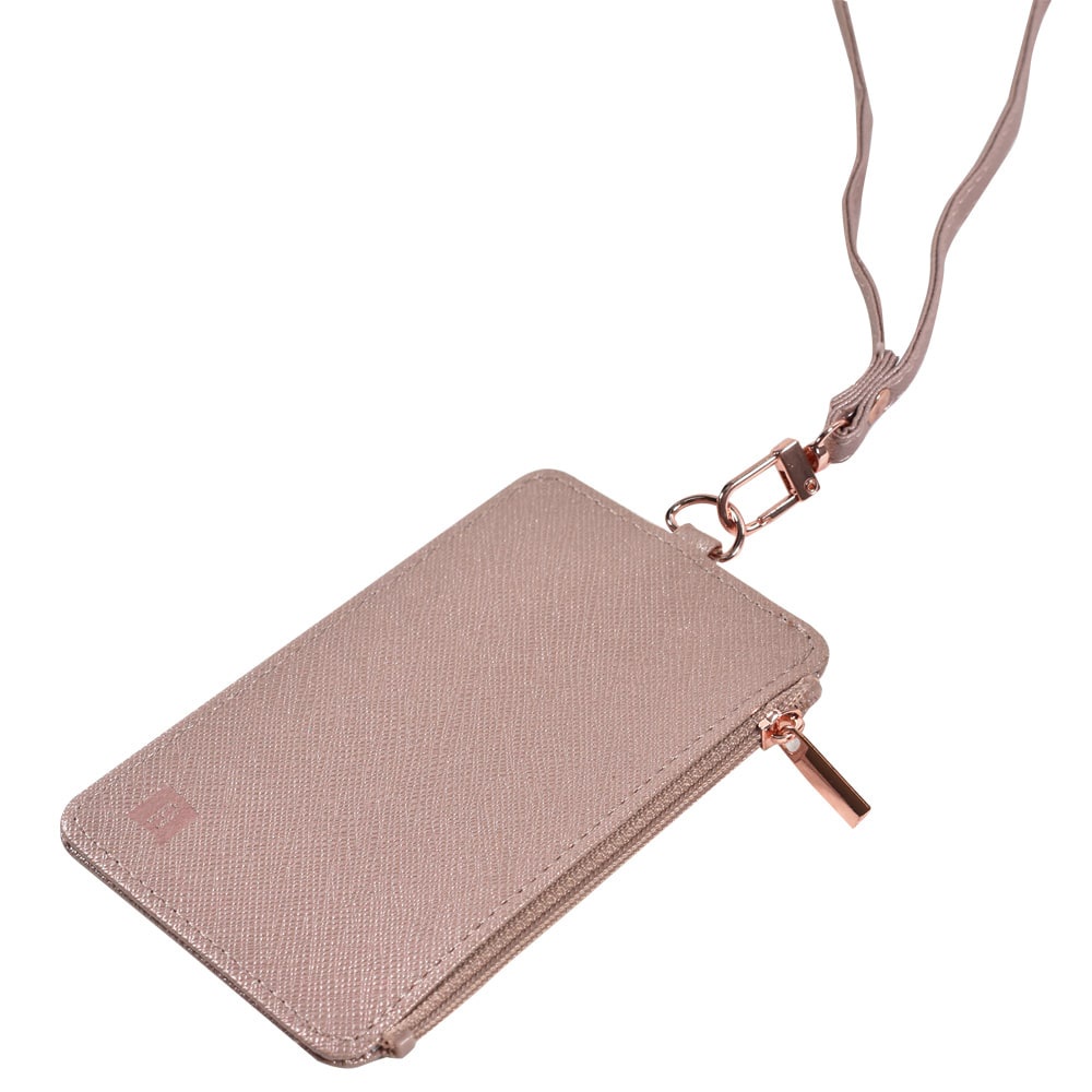 

ATARU HOLDER ID CARD DENGAN RESLETING - ROSE GOLD