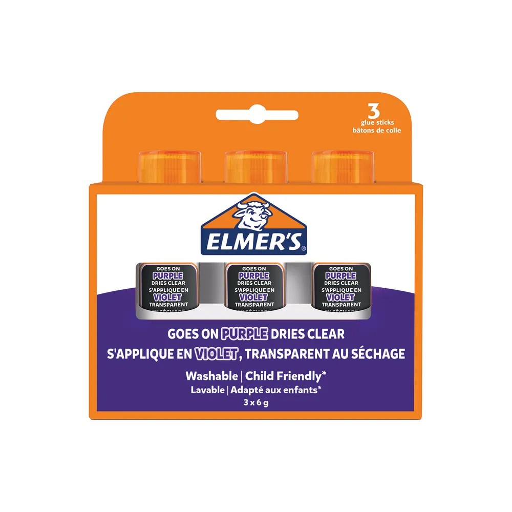 

ELMERS ELM GLUE STICK 6G BL3 PURPLE