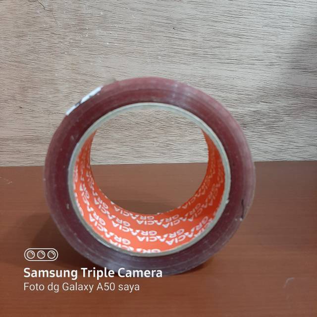 

LAKBAN BENING I SELOTIP JNT J&T 48 MM X 90 YARD 2 INCH MICROM KUALITAS KOKOH
