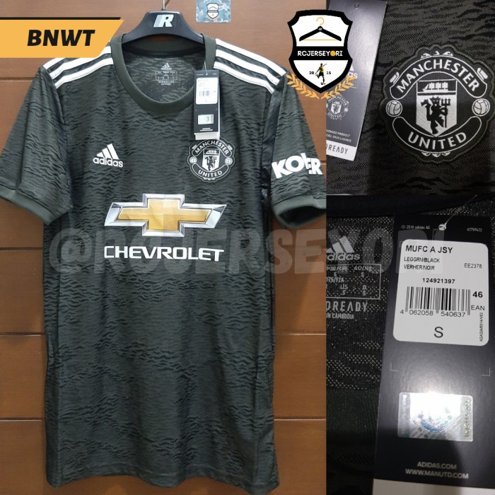 TERMURAH [BNWT] Jersey Original MUFC Away 20/21 (EE2378)