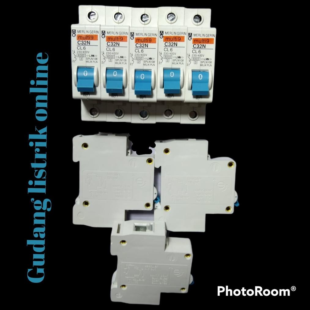 Terbaik Mcb Merlin Gerin Biru 2A 4A 6A 10A 16A 20A 32A 40A 63A Multi9 2 4 6 10 16 40 Ampere Msx